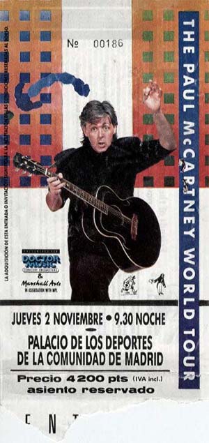 Madrid 02 November 1989