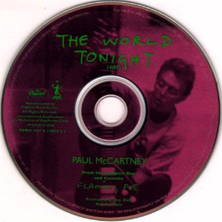 The World Tonight Promo - the CD